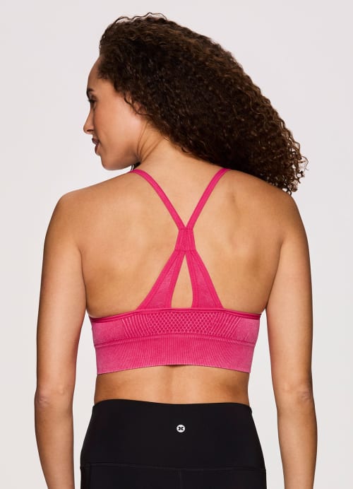 Pink Performance Sports Bras.