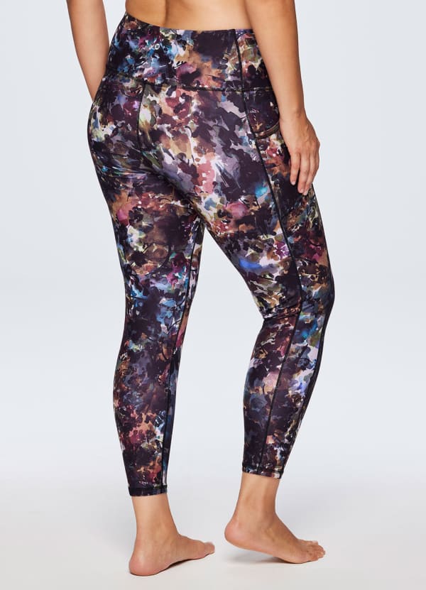 Floral Leggings With Pockets