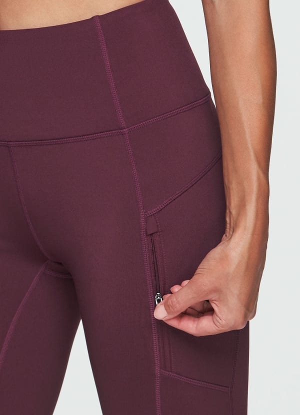 Fleece Lined Leggings With Phone Pocket