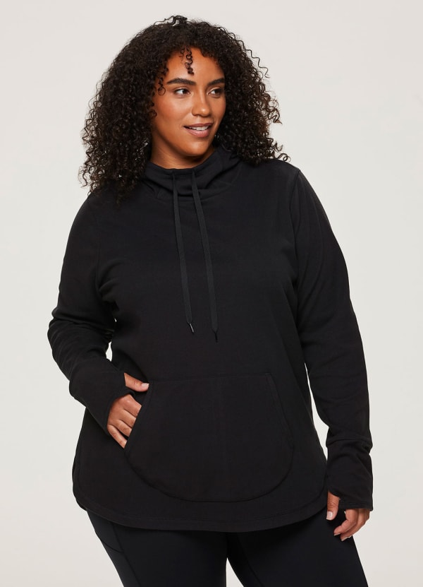 Plus Oliver Plush Hoodie Tunic 