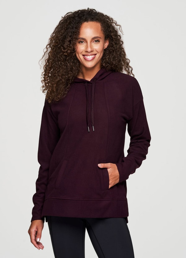 Carmella Plush Hoodie Tunic - null