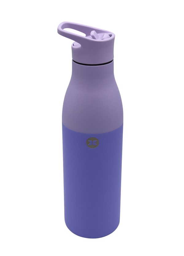 25oz Straw Lid Stainless Steel Water Bottle - null