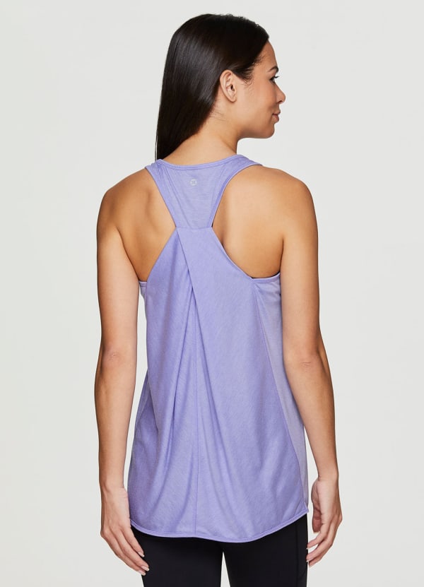 Prime Relaxed Twist Back Tank Top - null