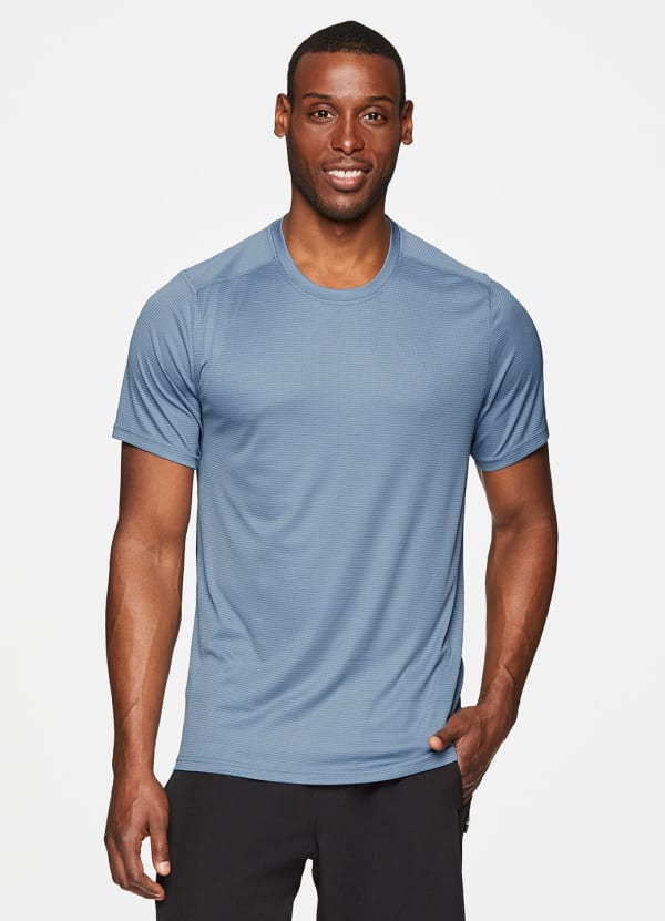 RBX Active Mens Athletic Performance Workout Gym Running Short Sleeve Crewneck T-Shirt RBX Active Mens Athletic Performance Workout Gym Running Short Sleeve Crewneck T-Shirt