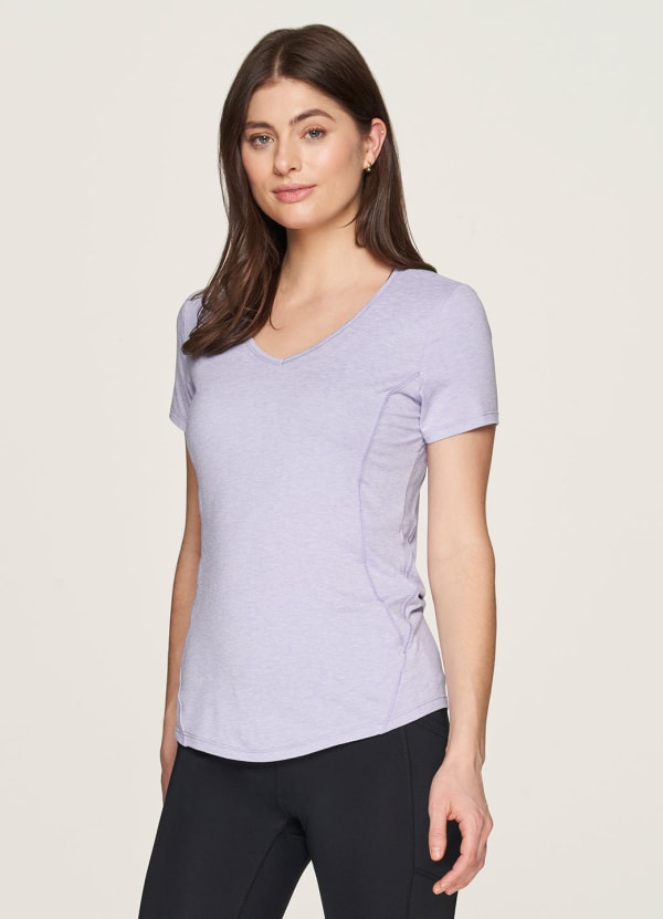 Stratus Super Soft Heathered V-Neck Tee - null