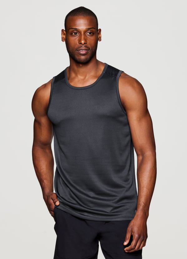 Prime Jacquard Mesh Workout Tank - null
