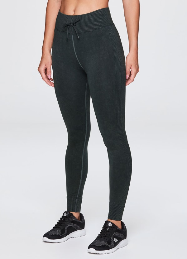 Seamless Drawstring Legging - null