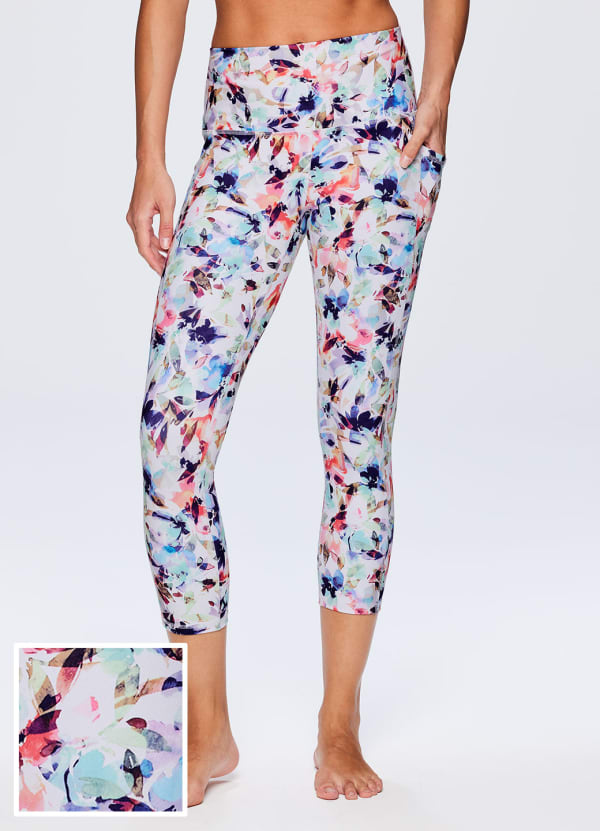 Confetti Floral Super Soft Capri - null