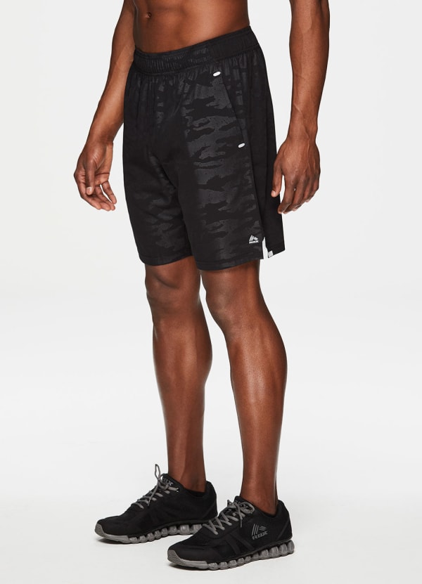 Textured Camo Workout Short - null