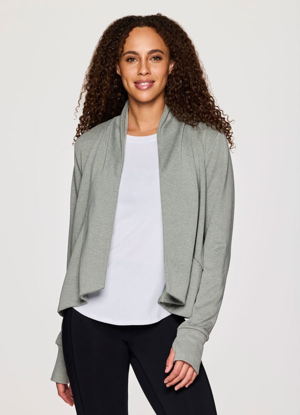 RBX Active Womens Active Mid Weight Long Sleeve Pullover RBX Active Womens Active Mid Weight Long Sleeve Pullover