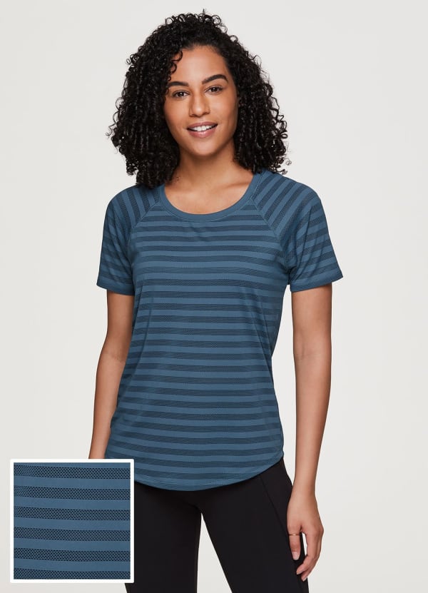 Breezy Striped Tee - null