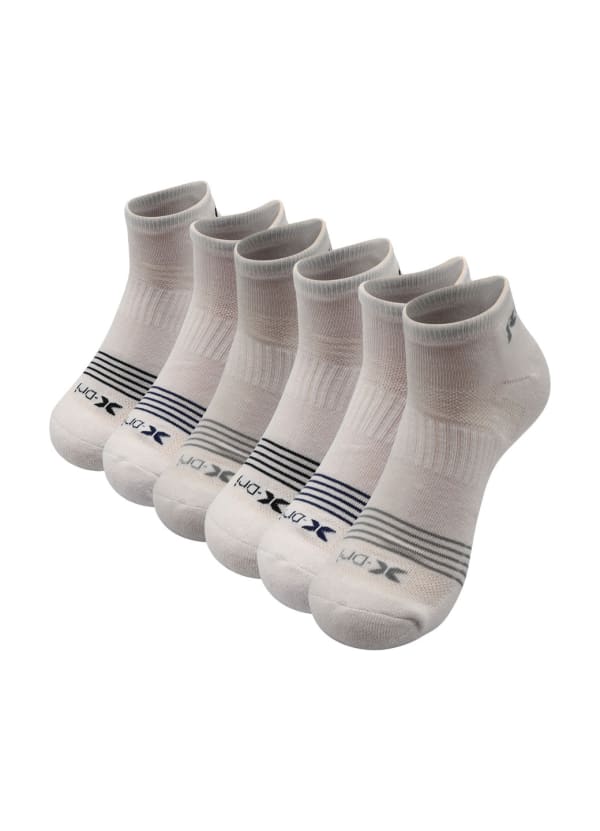 Men's 6-Pack Quarter Socks - null