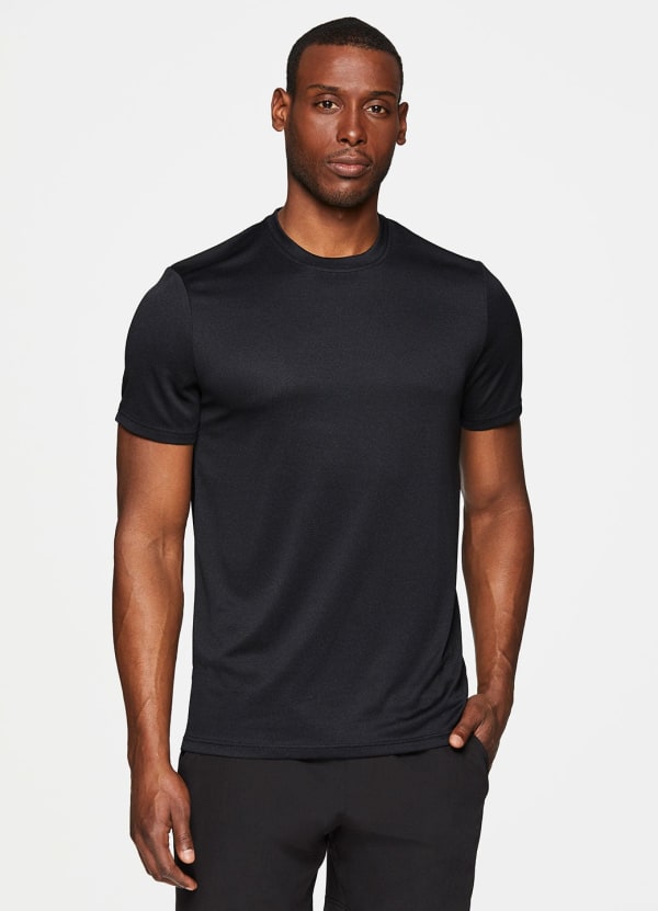 Vortex Closed Mesh Back Tee - null
