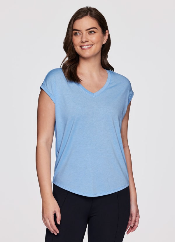Breezy Hi Low Tee - null