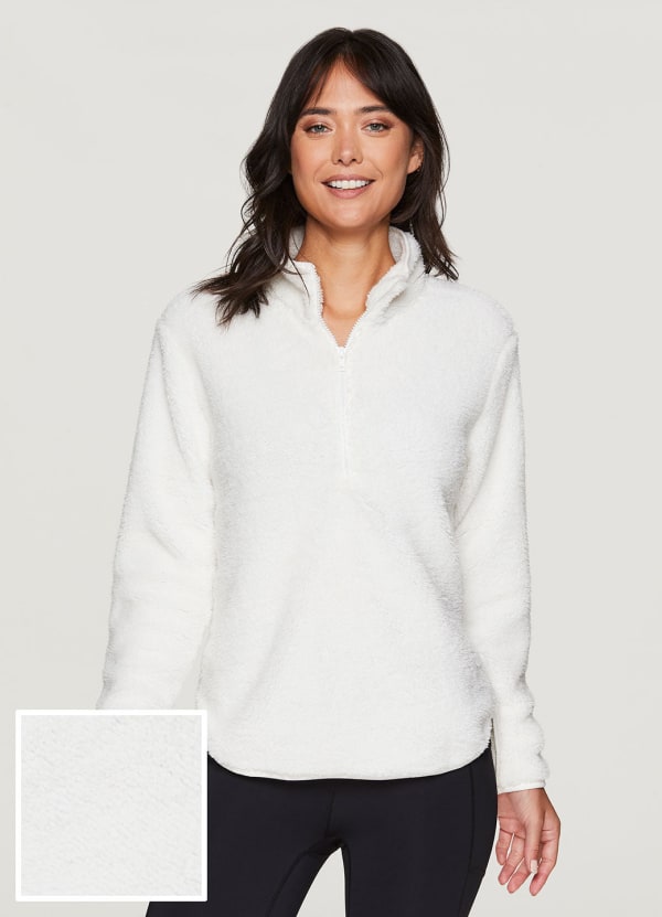 Dylan 1/4 Zip Sherpa Pullover - null