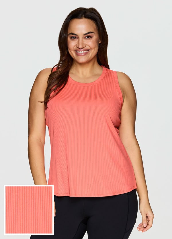 Plus Everyday Ribbed Tank - null