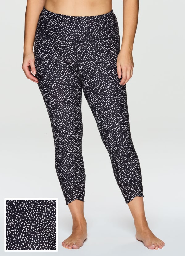 Plus Dip Dot Super Soft Tulip 7/8 Legging - null