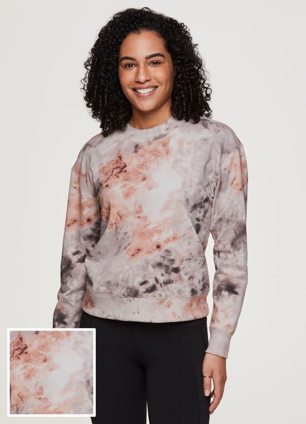 Zen Tie Dye Relaxed Sweatshirt - null