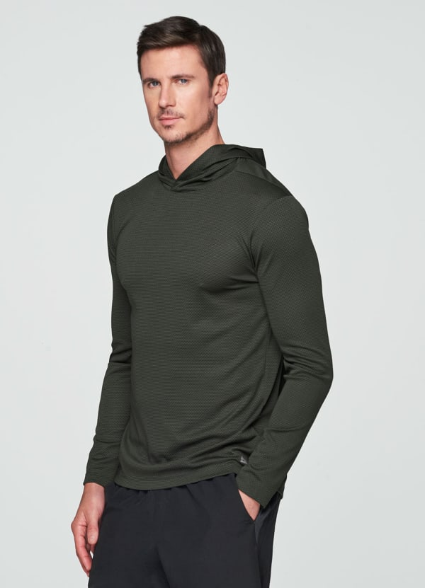 Everyday Textured Hoodie - null