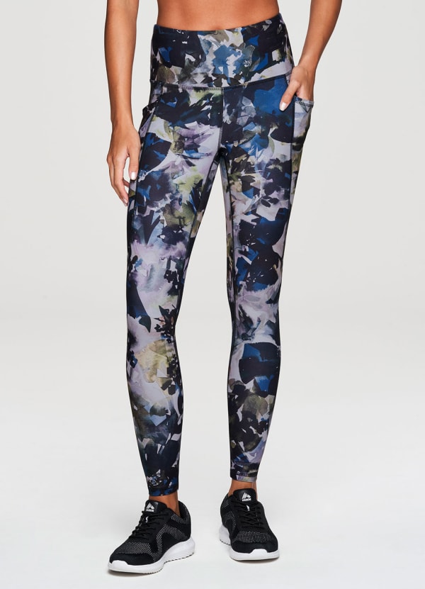 Super Soft Abstract Foliage Legging - null