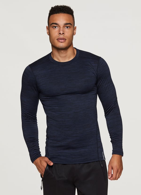 Stratus Fleece Lined Compression Base Layer Tee - null