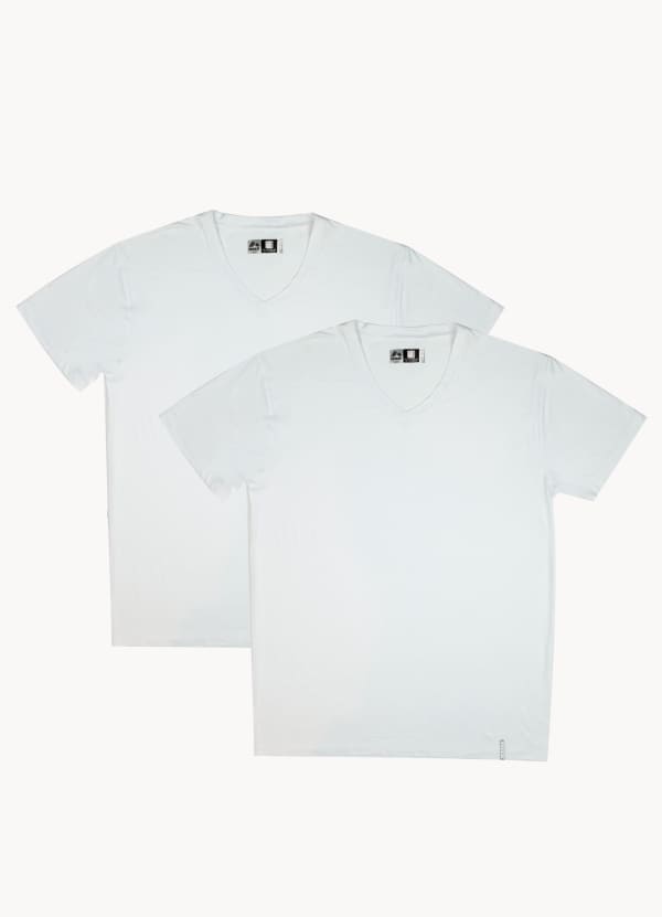 RBX Active 2-Pack Men's V-Neck Undershirts - null