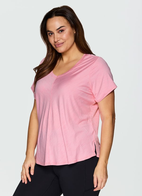 Plus Stratus Super Soft Bias Tee - null