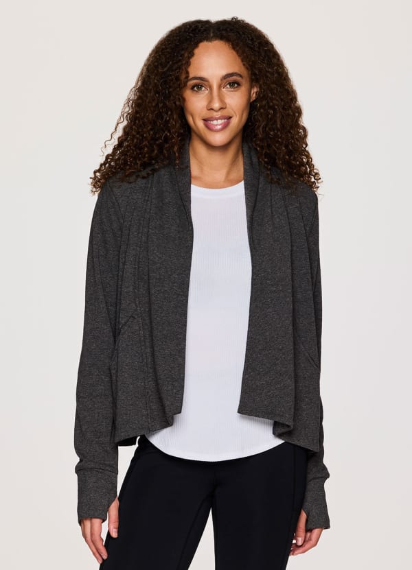 Zen Cropped Open Cardigan - null