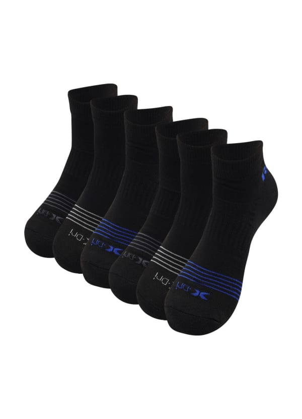 Men's 6-Pack Quarter Socks - null