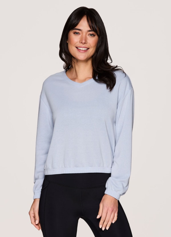 Zen Lightweight Cropped Sweatshirt - null