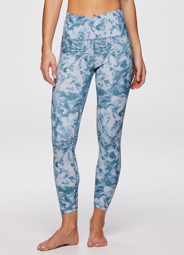 Zen Watercolor Tie Dye 7/8 Legging - null
