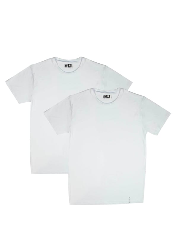 Men's Crew Neck Undershirts 2-Pack - null