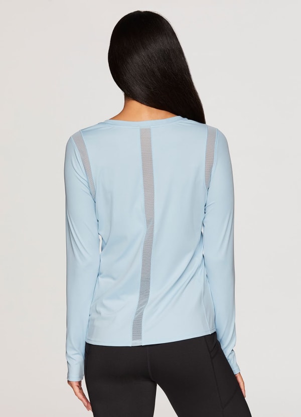 Mesh Crewneck Running Tee - null
