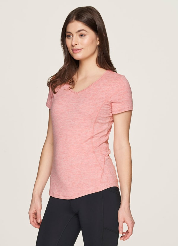 Stratus Super Soft Heathered V-Neck Tee - null