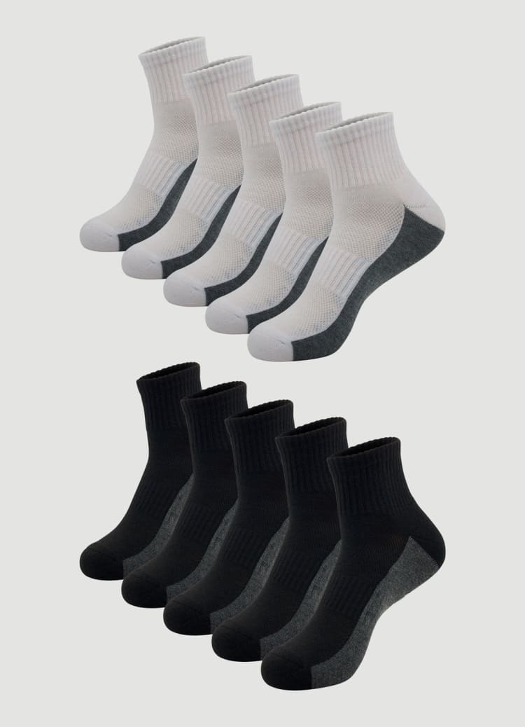 Men's 10-Pack Quarter Socks - RBX Active