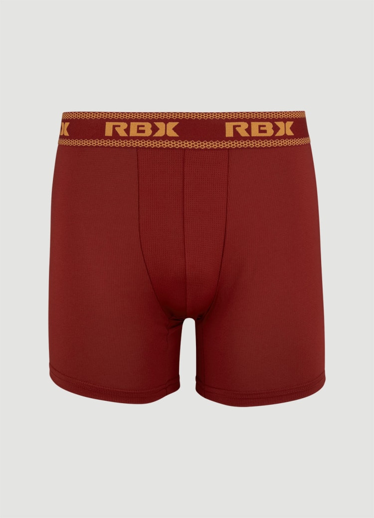 Men's Performance Mesh Boxer Briefs 4-Pack - RBX Active