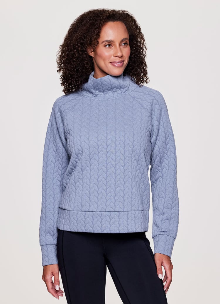 Rbx cowl neck top pullover