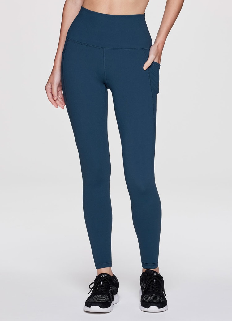 Statement Legging (Teal) - New Dimensions Active NDA x Vogue