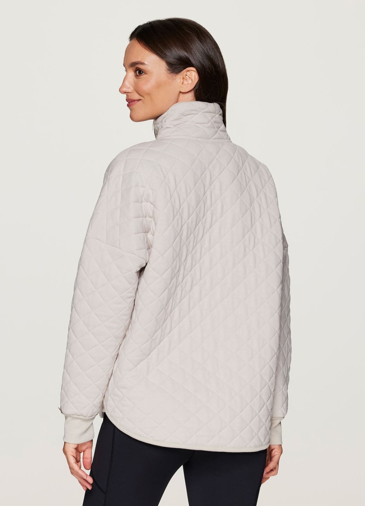 Rbx quilted online sweatshirt