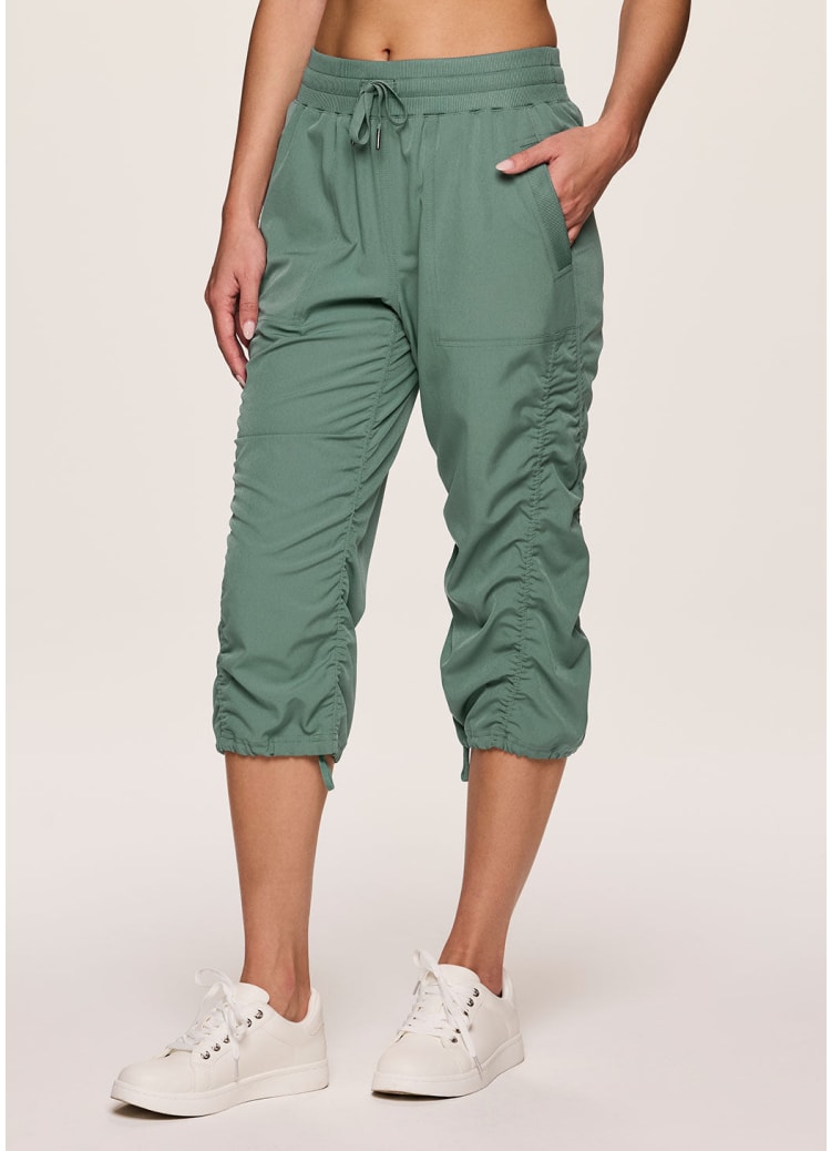 RBX Active Women's Pants Large Activewear NEW NWT Crop Capri