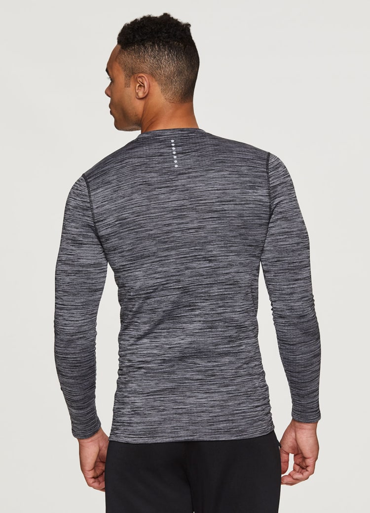 Stratus Fleece Lined Compression Base Layer Tee - RBX Active