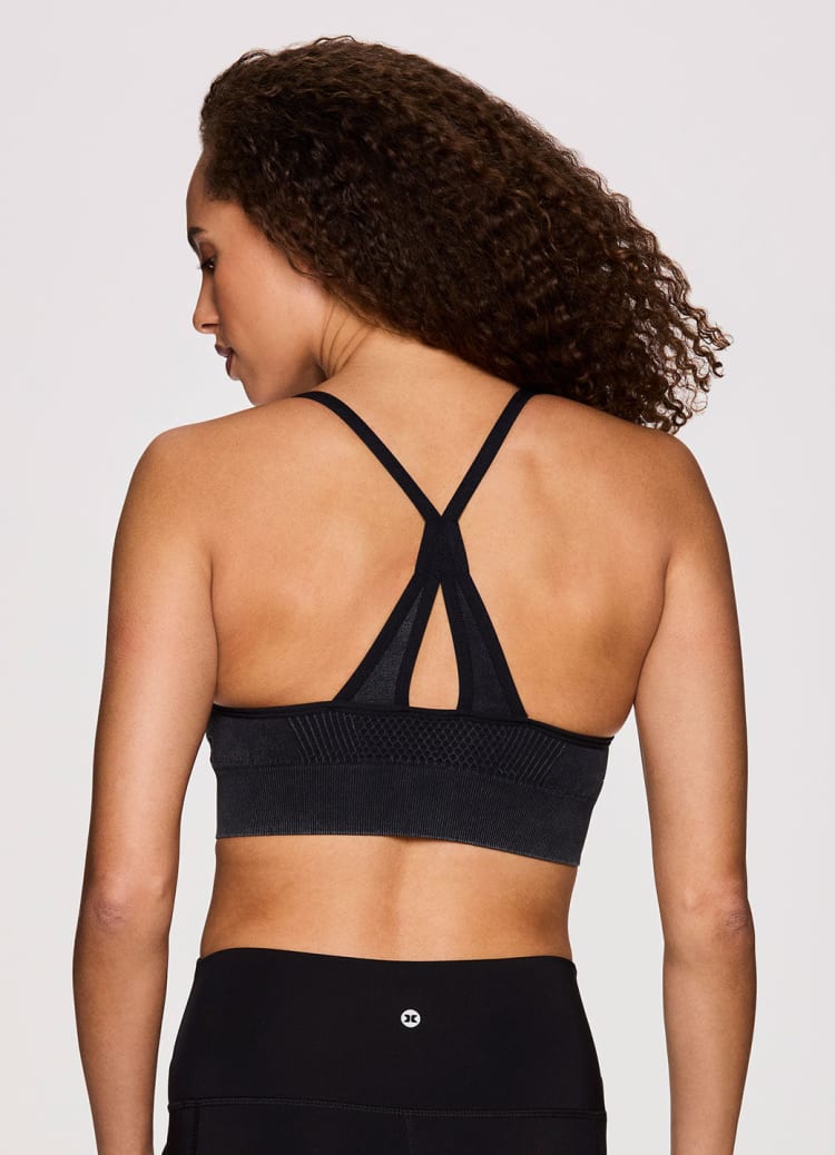 Rbx zip front sports bra online