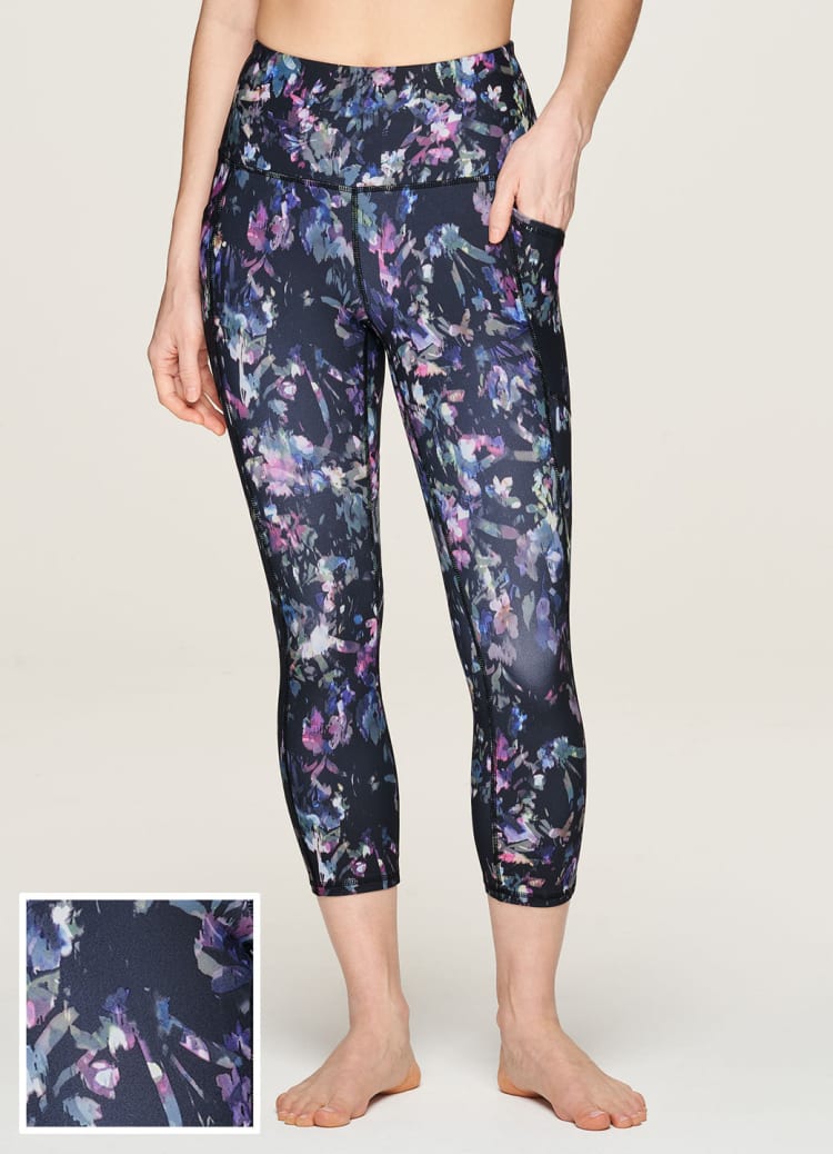 Midnight Garden Super Soft Capri - RBX Active