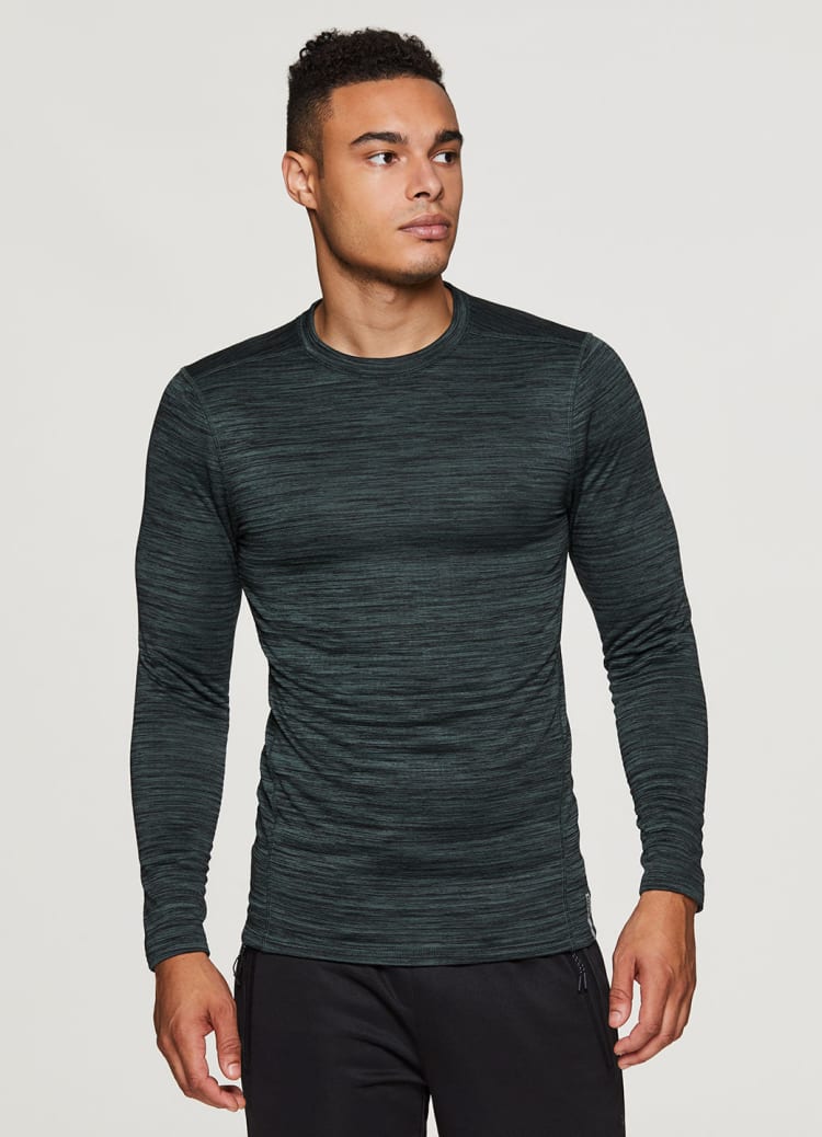Stratus Fleece Lined Compression Base Layer Tee RBX Active
