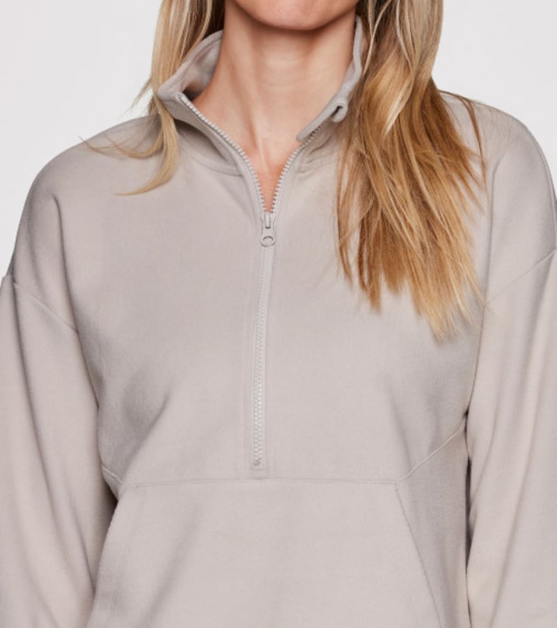 Faith Textured Fleece 1/2 Zip Pullover