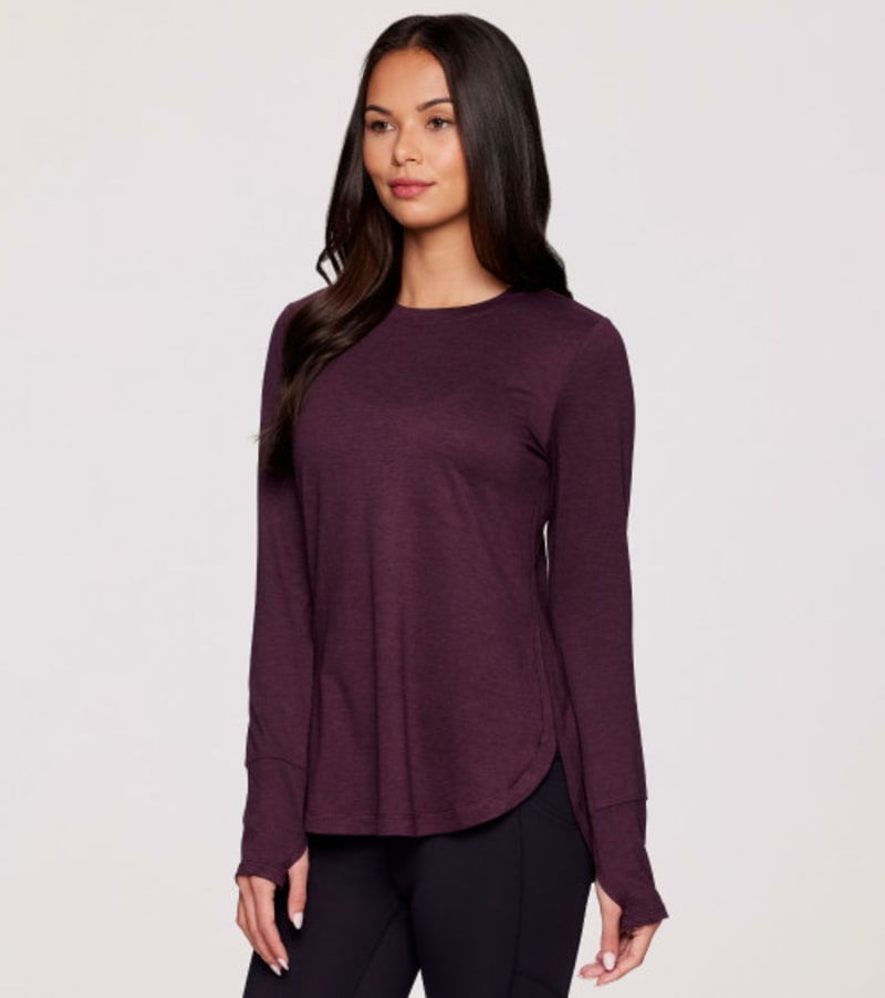 Studio Practice Long Sleeve Tunic Tee