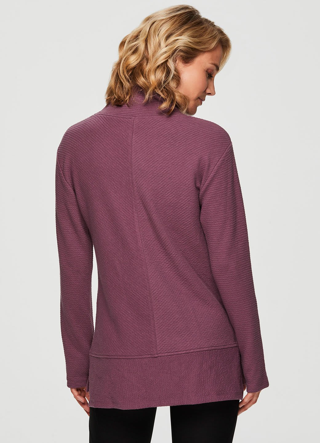 rbx studio namaste mock neck pullover