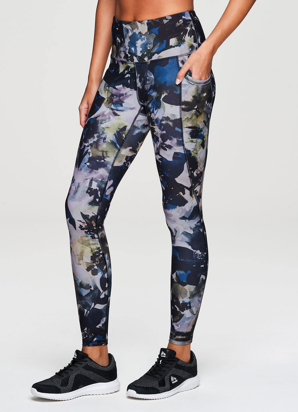 Super Soft Abstract Foliage Legging RBX Active